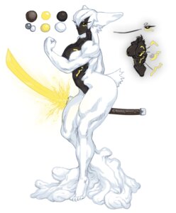 Rating: Questionable Score: 0 Tags: 2013 anthro basca breasts e621 electricity female helioture hi_res lightning markings melee_weapon model_sheet muscular muscular_anthro muscular_female nude simple_background solo species_request sword weapon white_background User: bunchy7s