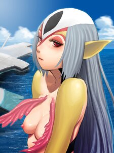 Rating: Questionable Score: 0 Tags: 1girls blue_submarine_no._6 breasts female grey_hair humanoid kizen long_hair marine monster_girl mutio nipples nude ocean pointy_ears red_eyes rule34 sky water yellow_skin User: bunchy7s