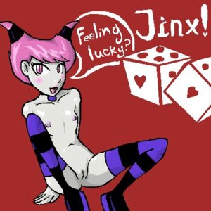 Rating: Explicit Score: 0 Tags: character_name choker dc dc_comics dice female female_only flat_chest grey_skin jinx_(dc) nipples pink_hair pink_nipples pointy_chin rule34 smooth_skin speech_bubble tagme teen_titans text thighhighs User: bunchy7s Rating: Explicit Score: 0 Tags: character_name choker dc dc_comics dice female female_only flat_chest grey_skin jinx_(dc) nipples pink_hair pink_nipples pointy_chin rule34 smooth_skin speech_bubble tagme teen_titans text thighhighs User: bunchy7s