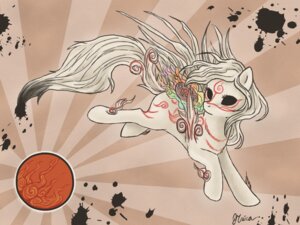 Rating: Safe Score: 0 Tags: 4:3 alternate_species amaterasu_(okami) capcom clover_studio crossover deity e621 equid equine female feral friendship_is_magic fur hasbro horse mammal my_little_pony naira-wolf-satyr okami_(capcom) ponification pony quadruped simple_background solo tail toony white_body white_fur User: bunchy7s
