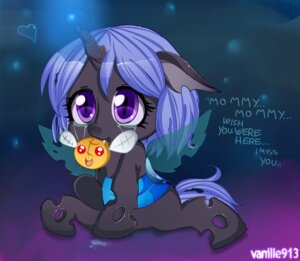Rating: Safe Score: 0 Tags: arthropod blue_hair bodily_fluids changeling_(mlp) crying e621 female feral friendship_is_magic hair hasbro horn insect_wings my_little_pony parasprite_(mlp) plushie purple_eyes queen_chrysalis_(mlp) solo tail tears vanille913 wings young young_feral User: bunchy7s