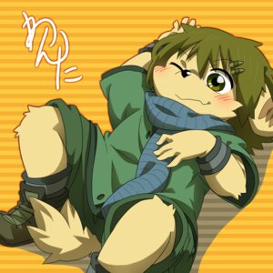 Rating: Safe Score: 0 Tags: 1:1 5_fingers anthro biped black_nose blush bottomwear canid canine canis cel_shading clothed clothing domestic_dog e621 fingers footwear fully_clothed fur green_hair hair hinami lying male mammal olive_eyes on_back one_eye_closed outline overweight overweight_anthro overweight_male pattern_background scarf shaded shoes shorts simple_background solo striped_background tail toony wink wristband User: bunchy7s