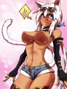 Rating: Questionable Score: 0 Tags: 3:4 animal_humanoid armwear big_breasts blue_eyes blush blush_lines bodily_fluids bottomwear breasts cat_humanoid cat_tail cleavage clothed clothing dark_body dark_skin denim denim_clothing e621 elbow_gloves erect_nipples eyewear eyewear_on_head felid felid_humanoid feline feline_humanoid female fishnet_clothing gloves hair handwear hotpants humanoid jin_(mugenjin) kaiten_muten-maru legwear long_hair mammal mammal_humanoid minishorts navel nipples open_bottomwear open_clothing open_pants pants partially_clothed shamu_meruruusa shorts solo sunglasses sweat sweatdrop sweatdrop_(iconography) tail thigh_highs topless unbuttoned white_hair yellow-framed_eyewear User: bunchy7s