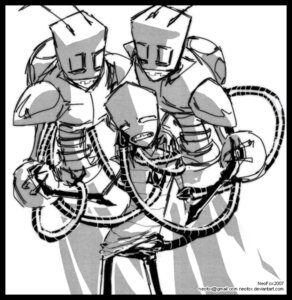 Rating: Explicit Score: 0 Tags: 2007 3boys alien aliens almighty_tallest_purple almighty_tallest_red antennae_(anatomy) gay imminent_sex invader_zim male questionable_consent robotic_arm rule34 tentacle the_almighty_tallest zim User: bunchy7s