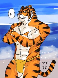 Rating: Questionable Score: 0 Tags: 2013 abs anthro athletic beach biceps big_muscles biped black_body black_fur bottomwear clothed clothing crossed_arms detailed_background e621 felid fur grey_eyes grin hentist loincloth male mammal markings muscular muscular_anthro muscular_male orange_body orange_fur outside pantherine pecs pink_nose pose sand sea seaside sky smile solo standing stripes swimwear tail teeth tiger topless toragami_gaou underwear vein water whiskers white_body white_fur User: bunchy7s Rating: Questionable Score: 0 Tags: 2013 abs anthro athletic beach biceps big_muscles biped black_body black_fur bottomwear clothed clothing crossed_arms detailed_background e621 felid fur grey_eyes grin hentist loincloth male mammal markings muscular muscular_anthro muscular_male orange_body orange_fur outside pantherine pecs pink_nose pose sand sea seaside sky smile solo standing stripes swimwear tail teeth tiger topless toragami_gaou underwear vein water whiskers white_body white_fur User: bunchy7s