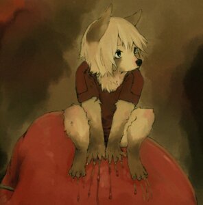 Rating: Safe Score: 0 Tags: 4_toes 5_fingers ambiguous_gender anthro blood bodily_fluids canid canine character_request claws clothed clothing colored cutting digital_media_(artwork) e621 feet fingers kunugi mammal neck_tuft restricted_palette simple_background solo toe_claws toes toony tuft young young_anthro User: bunchy7s