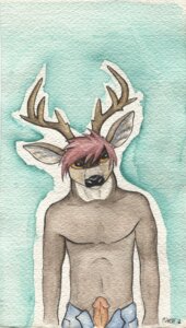 Rating: Explicit Score: 0 Tags: anthro antlers asinus bottomwear clothed clothing deer denim denim_bottomwear denim_clothing donkey e621 equid equine erection genitals hi_res horn jeans karja male mammal muley pants penis solo topless User: bunchy7s