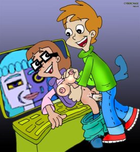 Rating: Explicit Score: 0 Tags: boots breast_grab breasts brown_hair cyberchase female glasses inez_(cyberchase) matt_(cyberchase) motherboard_(cyberchase) nev pussy rule34 sex shorts shorts_down topless vaginal_penetration User: bunchy7s