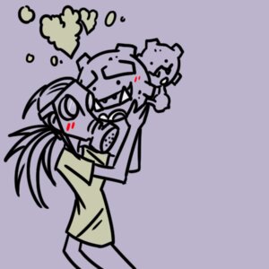 Rating: Safe Score: 0 Tags: 1:1 ambiguous_gender arms_bent blush drawfag159381 duo e621 female gas_mask generation_1_pokemon hair heart_formation heart_symbol holding_character hug human low_res mammal mask nintendo pokemon pokemon_(species) pokemon_trainer ponytail purple_background purple_theme romantic romantic_couple simple_background smoke smoke_heart weezing User: bunchy7s