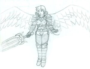 Rating: Explicit Score: 0 Tags: angel_wings battleborn_kayle breasts female kayle league_of_legends rule34 tagme woad_tribe User: bunchy7s