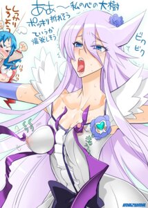 Rating: Questionable Score: 0 Tags: breast_grab breasts clothing cure_moonlight erect_nipples erect_nipples_under_clothes erika_kurumi female flower glasses hair_flower hair_ornament heartcatch_precure! heartcatch_pretty_cure! inazuma long_hair magical_girl nipple_tweak nipples open_mouth precure pretty_cure purple_hair rule34 satou_shouji small_breasts tongue translation_request tsubomi_hanasaki yuri_tsukikage User: bunchy7s
