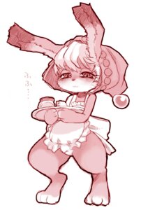 Rating: Safe Score: 0 Tags: 3_toes anthro apron apron_only bangs barefoot biped black_nose blush cheek_tuft clothed clothing e621 facial_tuft feet female fur hair holding_object holding_platter hood iris japanese_text kemono lagomorph leporid lidded_eyes maid_apron mammal mostly_nude multicolored_face myris_(odin_sphere) odin_sphere pink_body pink_ears pink_eyes pink_face pink_fur pink_hair pink_hood platter pooka pupils rabbit rikose simple_background small_mouth solo source_request text toes translation_request tuft two_tone_face vanillaware white_apron white_background white_body white_clothing white_face white_fur User: bunchy7s