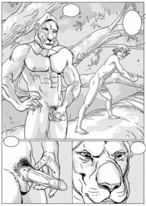 Rating: Explicit Score: 0 Tags: anthro balls close-up clothing duo e621 erection felid furronika genitals greyscale headgear headwear holding_own_penis holding_penis human humanoid_genitalia humanoid_penis lion male male/male mammal monochrome mostly_nude muscular muscular_male nude outside pantherine penis plant pubes speech_bubble standing tree User: bunchy7s