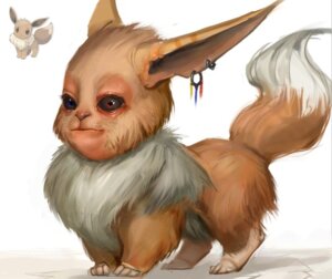 Rating: Safe Score: 0 Tags: ambiguous_gender canid canine e621 ear_piercing eevee feral generation_1_pokemon heterochromia looking_at_viewer mammal nightmare_fuel nintendo piercing pokemon pokemon_(species) simple_background smile solo soul_devouring_eyes soupandbutter tail what_has_science_done white_background User: bunchy7s