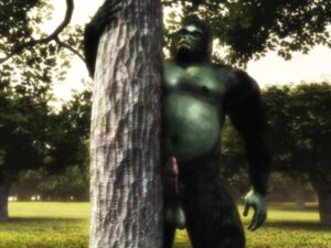 Rating: Explicit Score: 0 Tags: 3d_(artwork) 4:3 ape balls corwyn digital_media_(artwork) e621 erection genitals gorilla haplorhine male mammal muscular muscular_male nude overweight overweight_male penis pose primate slightly_chubby solo User: bunchy7s