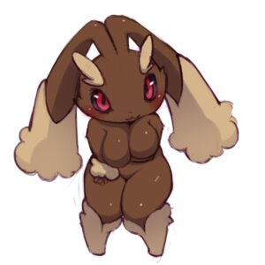 Rating: Questionable Score: 0 Tags: 1:1 anthro big_breasts breasts e621 female generation_4_pokemon lagomorph looking_at_viewer lopunny mammal nintendo pokemon pokemon_(species) red_eyes simple_background slightly_chubby solo unknown_artist white_background User: bunchy7s Rating: Questionable Score: 0 Tags: 1:1 anthro big_breasts breasts e621 female generation_4_pokemon lagomorph looking_at_viewer lopunny mammal nintendo pokemon pokemon_(species) red_eyes simple_background slightly_chubby solo unknown_artist white_background User: bunchy7s
