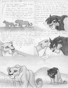 Rating: Safe Score: 0 Tags: 2008 comic dialogue digitigrade e621 english_text felid female feral greyscale kunei leovictor leya lion male mammal monochrome pantherine quadruped silhouette tail tail_tuft text toony tuft User: bunchy7s
