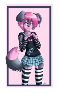 Rating: Safe Score: 0 Tags: anthro arm_warmers armwear biped black_nose blue_eyes border bottomwear breasts canid canine canis choker clothed clothing collar domestic_dog e621 ear_piercing female footwear fur grey_body grey_fur hair handwear heart_symbol hi_res jewelry legwear mammal necklace pattern_armwear pattern_clothing pattern_handwear piercing pink_body pink_fur pink_hair shirt short_hair skirt slim_anthro slim_female small_breasts smile socks solo standing stockings striped_armwear striped_clothing striped_handwear stripes tail topwear unicornblue white_border User: bunchy7s Rating: Safe Score: 0 Tags: anthro arm_warmers armwear biped black_nose blue_eyes border bottomwear breasts canid canine canis choker clothed clothing collar domestic_dog e621 ear_piercing female footwear fur grey_body grey_fur hair handwear heart_symbol hi_res jewelry legwear mammal necklace pattern_armwear pattern_clothing pattern_handwear piercing pink_body pink_fur pink_hair shirt short_hair skirt slim_anthro slim_female small_breasts smile socks solo standing stockings striped_armwear striped_clothing striped_handwear stripes tail topwear unicornblue white_border User: bunchy7s