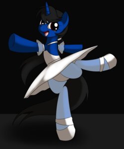Rating: Safe Score: 0 Tags: 2012 5:6 absurd_res arabesque_(ballet) ballerina ballet black_hair blue_body blue_fur bottomwear brown_eyes classical_tutu clothed clothing dance_shoes dancewear dancing digital_media_(artwork) dress e621 equid equine fan_character female feral footwear fur hair hasbro hi_res horn klodette kloudmutt long_hair looking_at_viewer mammal my_little_pony mythological_creature mythological_equine mythology open_mouth platter_tutu pointe_shoes second_position_arms_(ballet) shoes simple_background skirt smile solo tongue tutu unicorn User: bunchy7s