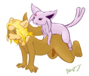 Rating: Explicit Score: 0 Tags: anthro anthro_on_feral eeveelution espeon feral furry generation_2_pokemon male msktty89 nintendo pokemon pokemon_(species) rule34 tagme User: bunchy7s