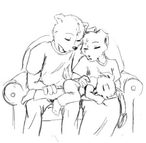 Rating: Safe Score: 0 Tags: anthro bear black_and_white canid canine canis daisy_(rq) domestic_dog e621 family father_(lore) female furniture group line_art male male/female mammal monochrome mother_(lore) parent_(lore) queblock romantic romantic_couple ruby_quest simple_background sitting sofa stitches_(rq) young young_anthro User: bunchy7s
