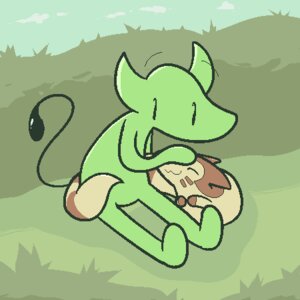 Rating: Safe Score: 0 Tags: 1:1 aliasing ambiguous_gender anthro digital_media_(artwork) duo e621 feral furret generation_2_pokemon happy hidden_mudkip lock_(hidden_mudkip) low_res nintendo outside petting pokemon pokemon_(species) sitting sky smile tail unknown_species User: bunchy7s