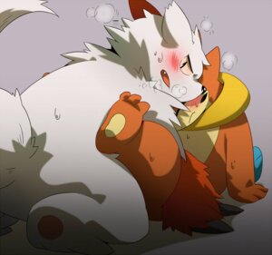 Rating: Explicit Score: 0 Tags: 3_toes ambiguous_gender anthro black_eyes blush bodily_fluids breath buizel duo e621 eyes_closed fangs feet from_front_position fur generation_3_pokemon generation_4_pokemon grey_background hinami hindpaw kemono looking_at_viewer looking_back lying male male/ambiguous markings missionary_position nintendo on_back open_mouth orange_body orange_fur overweight panting pawpads paws pokemon pokemon_(species) red_markings sex simple_background sweat tail teeth toes white_body white_fur zangoose User: bunchy7s