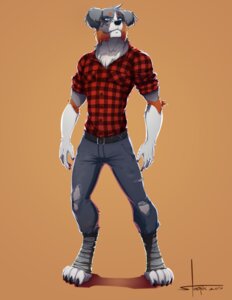 Rating: Safe Score: 0 Tags: 2013 anthro bandage belt black_nose blue_eyes bottomwear canid canine canis clothed clothing domestic_dog e621 fully_clothed fur male mammal pants pose shirt simple_background solo stoopix topwear User: bunchy7s Rating: Safe Score: 0 Tags: 2013 anthro bandage belt black_nose blue_eyes bottomwear canid canine canis clothed clothing domestic_dog e621 fully_clothed fur male mammal pants pose shirt simple_background solo stoopix topwear User: bunchy7s