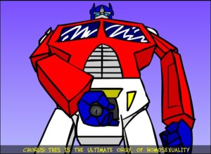 Rating: Explicit Score: 0 Tags: male male_only optimus_prime penis rule34 solo tagme text the_ultimate_orgy transformers User: bunchy7s