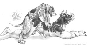 Rating: Explicit Score: 0 Tags: 2007 animal_genitalia animal_penis anthro anthro_on_feral anthro_penetrated ass_up balls beagle bestiality big_balls blotch bovid bovine bovine_genitalia bovine_penis canid canine canine_genitalia canine_penis canis cattle claws collar domestic_dog duo e621 erection feet feral feral_penetrating feral_penetrating_anthro from_behind_position genitals greyscale horn hunting_dog interspecies knot larger_male larger_sub looking_back male male/male male_penetrated male_penetrating male_penetrating_male mammal monochrome nude open_mouth pawpads paws penetration penis raised_tail scent_hound scratches_volume_1 sex sheath side_view simple_background size_difference smaller_male spots submissive tail teeth toe_claws toes tongue tongue_out traditional_media_(artwork) white_background User: bunchy7s
