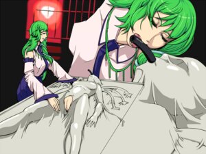 Rating: Explicit Score: 0 Tags: bisexual breasts censored female femdom green_hair hori_hiraki kissing latex licking lipstick love nue_houjuu parody pussy rule34 sanae_kochiya tongue touhou vacuum vacuum_bed User: bunchy7s