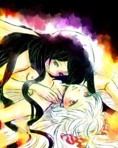 Rating: Explicit Score: 0 Tags: breasts female flat_chest fujiwara_no_mokou kaguya_houraisan long_hair multiple_females multiple_girls nipples ribbon ribbons rule34 sada_noriko touhou yuri User: bunchy7s
