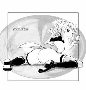 Rating: Explicit Score: 0 Tags: 1girls anya_alstreim ass cellphone code_geass female female_only imaichi light-skinned_female light_skin monochrome no_panties phone pussy rule34 solo thighhighs uncensored User: bunchy7s
