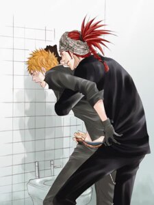 Rating: Explicit Score: 0 Tags: 2boys :p artist_request bandana bleach blush censored cum gloves hair_grab handjob hug ichigo_kurosaki licking male multiple_boys multiple_males open_mouth penis renji_abarai rule34 toilet tongue yaoi User: bunchy7s Rating: Explicit Score: 0 Tags: 2boys :p artist_request bandana bleach blush censored cum gloves hair_grab handjob hug ichigo_kurosaki licking male multiple_boys multiple_males open_mouth penis renji_abarai rule34 toilet tongue yaoi User: bunchy7s