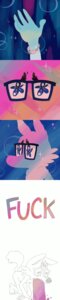 Rating: Questionable Score: 0 Tags: ambiguous_gender animated animated_gif blue_eyes bodily_fluids bracelet bubble canid canine e621 epilepsy_warning eyewear fur glasses hi_res jewelry ljrmr long_image mammal multicolored_body multicolored_fur profanity rainbow_body rainbow_fur short_playtime solo sparkles tall_image technicolor_yawn vomit vomiting User: bunchy7s