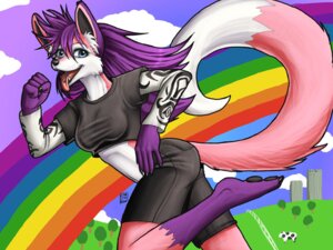 Rating: Safe Score: 0 Tags: 4:3 anthro belly blue_eyes bovid bovine breath building canid canine cattle clothed clothing cloud dairy_cattle detailed_background dipstick_tail e621 fangs female fur game_background holstein_friesian_cattle katamari mammal markings midriff open_mouth panting piercing pink_body pink_fur pinkuh pinkuh_(character) plant rainbow rainbow_arch running self_portrait solo tail tail_markings teeth tongue tongue_piercing tongue_stud tree white_belly white_body white_fur User: bunchy7s