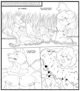 Rating: Explicit Score: 0 Tags: 2014 abs anal anal_penetration anthro anubian_jackal athletic balls bear biceps big_muscles big_penis black_and_white bodily_fluids border butt canid canine canis claws clenched_teeth close-up comic dialogue e621 english_text erection eyes_closed fangs feet fellatio from_front_position fur genital_fluids genitals grass grillo group group_sex hi_res hindpaw humanoid_genitalia humanoid_penis jackal kneeling larger_male league_of_legends leaking licking lying male male/male male_penetrated male_penetrating male_penetrating_male mammal missionary_position monochrome multiple_scenes muscular muscular_male nasus_(lol) nipple_fetish nipple_pinch nipple_play nipples nude obliques on_back open_mouth oral paws pecs penetration penile penis penis_lick pinch plant precum raised_leg riot_games sex shrub size_difference smaller_male smile spitroast spread_legs spreading sweat teeth tencent text threesome toe_claws tongue tongue_out trio volibear warwick_(lol) white_border wolf User: bunchy7s
