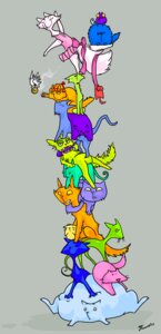 Rating: Safe Score: 0 Tags: ambiguous_gender arabesque_(ballet) ballerina ballet black_eyes black_nose blue_body blue_fur digital_drawing_(artwork) digital_media_(artwork) domestic_cat e621 eyes_closed feathered_wings feathers felid feline felis female fourth_position_arms_(ballet) fur green_body green_eyes green_fur grey_background group gryffindor harry_potter_(series) heterochromia hi_res male mammal on_top on_top_of orange_body orange_eyes orange_fur overweight pink_body pink_fur pink_nose purple_body purple_fur quadruped red_body red_fur red_nose ribbons simple_background skinny smoke sparklefur tail the_golden_snitch whiskers wings yellow_body yellow_fur yellow_nose znuese User: bunchy7s
