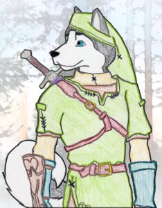 Rating: Safe Score: 0 Tags: anthro armor belt biped black_nose blue_eyes canid canine canis clothed clothing domestic_dog e621 forest front_view fully_clothed fur furgonomics gauntlets gloves green_clothing green_headwear grey_body grey_fur handwear hat headgear headwear husky joink link looking_aside male mammal melee_weapon mixed_media nintendo nordic_sled_dog outside photo_background photography_(artwork) plant shadeaoiyukisword sheathed_weapon shirt smile solo spitz standing sword tail the_legend_of_zelda toony topwear tree tunic weapon white_body white_fur wood User: bunchy7s