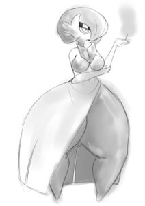 Rating: Safe Score: 0 Tags: breasts cigarette e621 female generation_6_pokemon humanoid mammal mega_evolution mega_gardevoir monochrome nintendo pokemon pokemon_(species) solo thick_thighs unknown_artist wide_hips User: bunchy7s