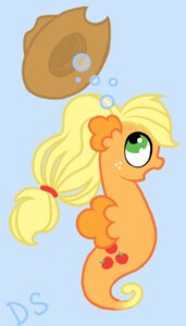 Rating: Safe Score: 0 Tags: applejack_(mlp) aquatic blonde_hair bubble clothing cowboy_hat cutie_mark doodlesnap e621 earth_pony equid equine female fish freckles friendship_is_magic green_eyes hair hasbro hat headgear headwear horse humor mammal my_little_pony open_mouth orange_body pony seahorse silly simple_background solo syngnathid syngnathiform User: bunchy7s