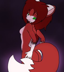 Rating: Questionable Score: 0 Tags: anthro belly breasts butt butt_pose canid canine countershading domestic_cat e621 felid feline felis female fox fur gloves_(marking) green_eyes hair half-closed_eyes hand_on_butt hybrid linda_wright looking_back mammal markings narrowed_eyes pose purple_nose red_body red_fur red_hair side_boob side_view simple_background small_breasts smile solo terdburgler white_belly white_body white_fur User: bunchy7s