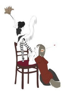 Rating: Questionable Score: 0 Tags: anthro black_hair bottomwear chair clothed clothed_female clothed_male clothing domestic_cat dress duo e621 fangs felid feline felis female furniture grey_hair hair heart_symbol hi_res legwear lichelet maid_uniform male mammal panties purring raised_tail shirt skirt stockings tail tail_under_skirt tail_upskirt teeth topwear underwear uniform upskirt wood wood_chair wood_furniture young young_anthro User: bunchy7s Rating: Questionable Score: 0 Tags: anthro black_hair bottomwear chair clothed clothed_female clothed_male clothing domestic_cat dress duo e621 fangs felid feline felis female furniture grey_hair hair heart_symbol hi_res legwear lichelet maid_uniform male mammal panties purring raised_tail shirt skirt stockings tail tail_under_skirt tail_upskirt teeth topwear underwear uniform upskirt wood wood_chair wood_furniture young young_anthro User: bunchy7s