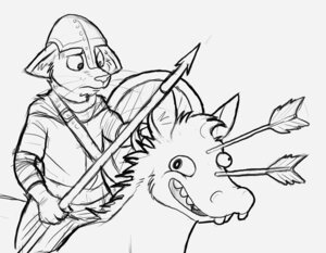 Rating: Safe Score: 0 Tags: 2010 anthro armor arrow_(weapon) blade derp_eyes digital_drawing_(artwork) digital_media_(artwork) domestic_cat duo e621 equid equine felid feline felis graphite_(artwork) headgear helmet horse humor lancer lol_comments male mammal melee_weapon mixed_media monochrome mount mount_&_blade polearm ranged_weapon riding shield simple_background spear straddling traditional_media_(artwork) warrior weapon white_background zombiecat User: bunchy7s Rating: Safe Score: 0 Tags: 2010 anthro armor arrow_(weapon) blade derp_eyes digital_drawing_(artwork) digital_media_(artwork) domestic_cat duo e621 equid equine felid feline felis graphite_(artwork) headgear helmet horse humor lancer lol_comments male mammal melee_weapon mixed_media monochrome mount mount_&_blade polearm ranged_weapon riding shield simple_background spear straddling traditional_media_(artwork) warrior weapon white_background zombiecat User: bunchy7s