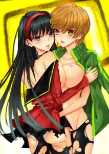 Rating: Explicit Score: 0 Tags: 2girls amagi_yukiko ass atlus bike_shorts black_hair bob_cut bottomwear breast_press breasts breasts_out breasts_squish brown-eyed_female brown-haired_female brown_eyes brown_hair clothing exposed exposed_breasts female female_focus female_only hairband human kaguyuzu light-skinned_female light_skin long_hair looking_at_viewer megami_tensei multiple_females multiple_girls panties pantyhose persona persona_4 purple_eyes rule34 satonaka_chie sega short-haired_female short_hair shorts sportswear symmetrical_docking tomboy torn_clothes torn_clothing torn_pantyhose white_panties yuri User: bunchy7s