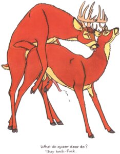 Rating: Explicit Score: 0 Tags: absurd_res all_fours anal anal_penetration animal_genitalia animal_penis antlers balls black_hooves black_markings bodily_fluids brown_eyes brown_hair cervine_genitalia cervine_penis cloven_hooves cum cum_while_penetrated cumshot deer doggystyle duo e621 ejaculation english_text erection eyes_closed feral feral_on_feral from_behind_position fur genital_fluids genitals hair hands-free hi_res hooves horn humor joke lemon_testicles licking looking_pleasured making_out male male/male male_penetrated male_penetrating male_penetrating_male mammal markings mating_grip mounting multicolored_body multicolored_fur new_world_deer open_mouth orgasm penetration penis pink_penis precum profanity pun quadruped red_body red_fur rounded_back sex simple_background tan_body tan_fur text thin_penis tim_o'rourke tongue tongue_out traced traditional_media_(artwork) two_tone_body two_tone_fur warm_colors white-tailed_deer white_background yellow_body yellow_fur User: bunchy7s