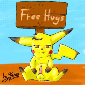 Rating: Explicit Score: 0 Tags: color cum feral front_view fur male male_only nintendo nude penis pikachu pokemon rule34 signpost sitting solo tagme User: bunchy7s