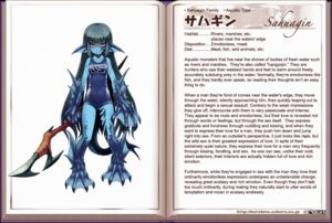 Rating: Explicit Score: 0 Tags: blue_body blue_hair blue_skin clothing dungeons_and_dragons e621 english_text feet female fin hair hard_translated hasbro humanoid_pointy_ears japanese_text kenkou_cross long_hair markings membrane_(anatomy) monster monster_girl_(genre) monster_girl_profile one-piece_swimsuit pointy_ears sahuagin simple_background solo swimwear tail text third-party_edit toes translated translation_edit weapon webbed_feet webbed_hands white_background wizards_of_the_coast yellow_eyes User: bunchy7s