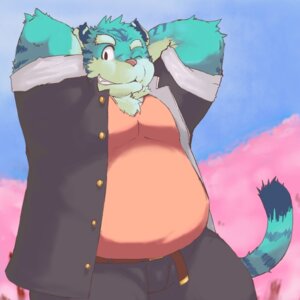 Rating: Safe Score: 0 Tags: 1:1 anthro belly belt big_belly chest_tuft clothed clothing e621 felid fully_clothed fur green_body green_fur hands_behind_head kisukemk777 looking_at_viewer male mammal one_eye_closed overweight overweight_anthro overweight_male pantherine pink_nose pose rolled_up_sleeves shirt smile solo stripes tail tiger topwear tuft wink User: bunchy7s Rating: Safe Score: 0 Tags: 1:1 anthro belly belt big_belly chest_tuft clothed clothing e621 felid fully_clothed fur green_body green_fur hands_behind_head kisukemk777 looking_at_viewer male mammal one_eye_closed overweight overweight_anthro overweight_male pantherine pink_nose pose rolled_up_sleeves shirt smile solo stripes tail tiger topwear tuft wink User: bunchy7s