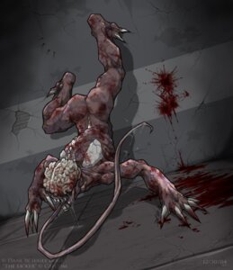 Rating: Questionable Score: 0 Tags: ambiguous_gender blood bodily_fluids bone bow_experiment_(resident_evil) brain capcom claws creepy e621 exposed_bone exposed_brain exposed_muscle flesh_creature humanoid licker_(resident_evil) long_tongue monster monstrous_humanoid muscular muscular_ambiguous muscular_humanoid not_furry organs resident_evil sharp_teeth solo t-virus_mutant_(resident_evil) teeth tongue ugly-dog undead zombie User: bunchy7s